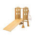 Laurel 4-in-1 Foldable Kitchen Tower, Step Stool, Slide & Chalkboard for Toddlers - Sweatfully