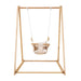 Spruce - Baby and Toddler Foldable Wooden Swing Set - Sweatfully
