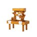 Outdoor Wooden Water Table for Toddlers | Kids’ Sensory Play Station - Sweatfully