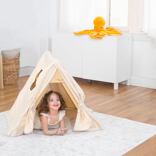 Cozy Cotton Tent Cover for Olive & Hazel Pikler Triangle – Kids Indoor Fort & Play Tent - Sweatfully