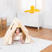 Cozy Cotton Tent Cover for Olive & Hazel Pikler Triangle – Kids Indoor Fort & Play Tent - Sweatfully