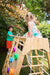 Magnolia 7-in-1 Real Wood Playset | Indoor & Outdoor Climbing Gym for Kids - Sweatfully