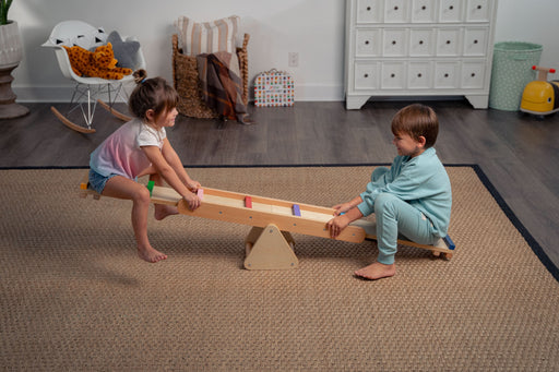 Willow- Rainbow Seesaw and Balance Beam - Sweatfully