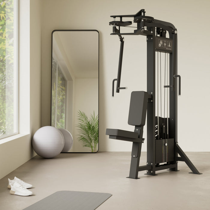 SFE Selectorized Pec Fly/Rear Delt Machine with 250lb weight stacks (New) - Sweatfully