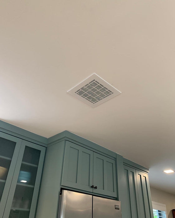 CleanVent Contemporary Pattern - Custom Vent Cover - AC Ceiling Vent - Sweatfully