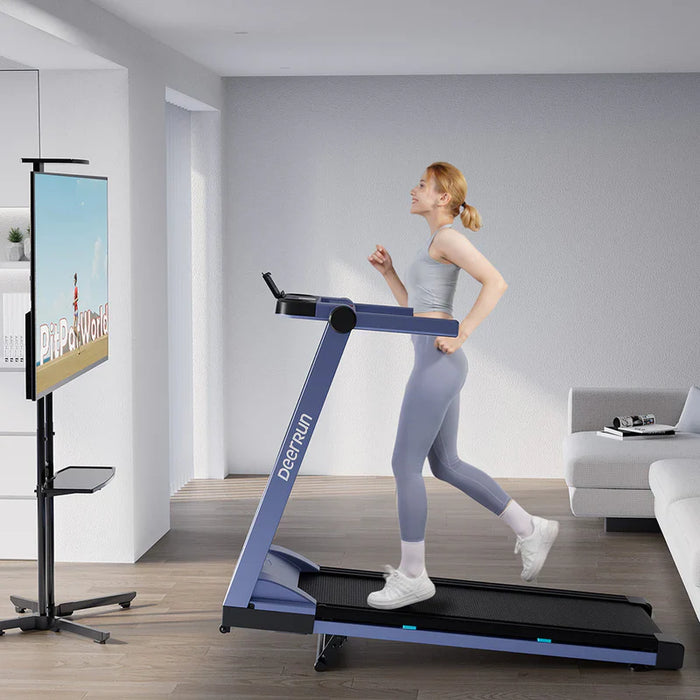 DeerRun A1 Pro Folding Smart 10 MPH Treadmill with 6% Incline - Sweatfully
