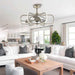30" Theron Modern DC Motor Downrod Mount Reversible Ceiling Fan with LED Lighting and Remote Control - Sweatfully