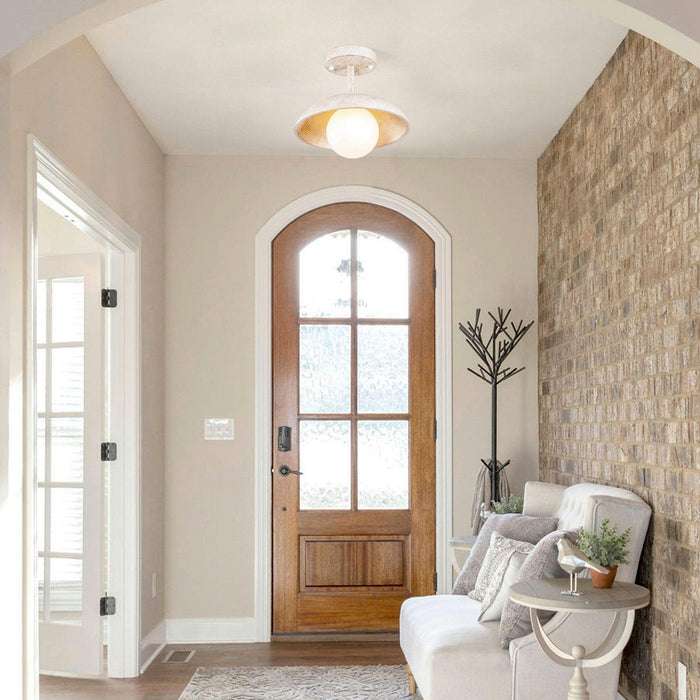 1-Light Iron Farmhouse Island Pendant Lighting - Sweatfully