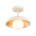 1-Light Iron Farmhouse Island Pendant Lighting - Sweatfully