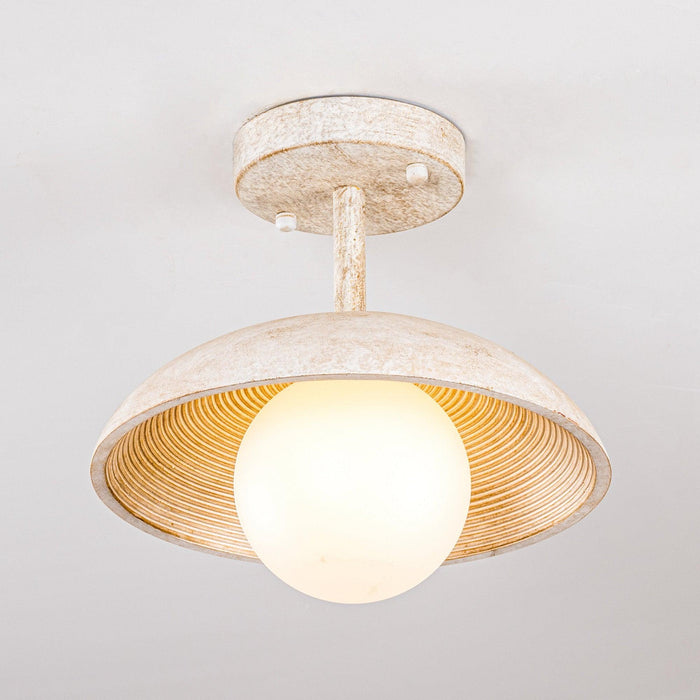 1-Light Iron Farmhouse Island Pendant Lighting - Sweatfully