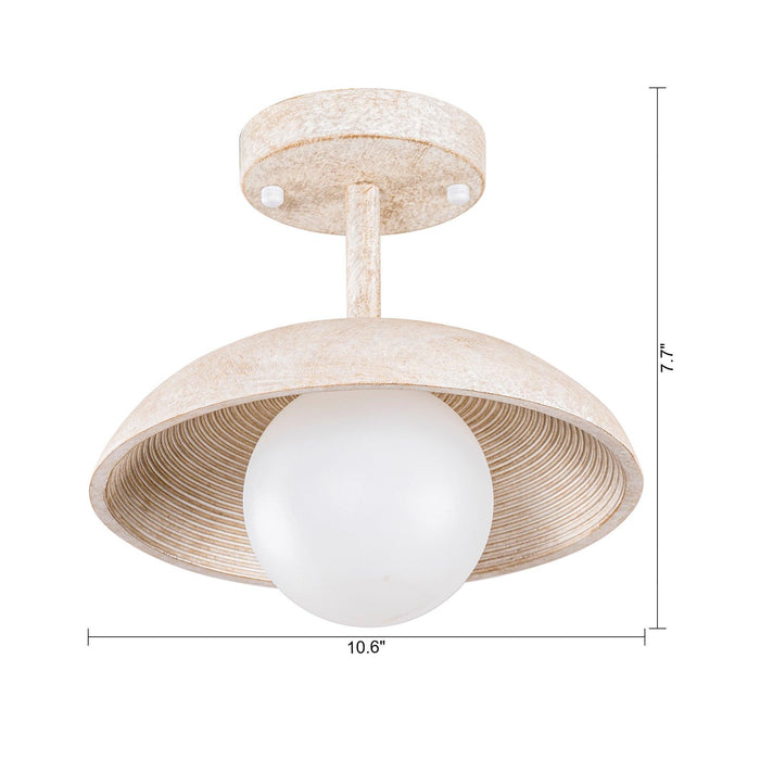 1-Light Iron Farmhouse Island Pendant Lighting - Sweatfully