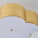 20 Inch Joyce 5-Light Vintage Golden Semi-Flush Mount Ceiling Light - Sweatfully