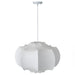 24 Inch Bevis 3-Light White Wabi-sabi Island Pendant Light - Sweatfully