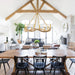 8-Light Golden Modern Candle Chandelier - Sweatfully