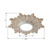 22 Inch White Modern Sunburst Flush Mount LED Lighting - Sweatfully