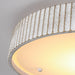 18 Inch White Modern Flush Mount LED Light - Sweatfully
