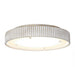 18 Inch White Modern Flush Mount LED Light - Sweatfully