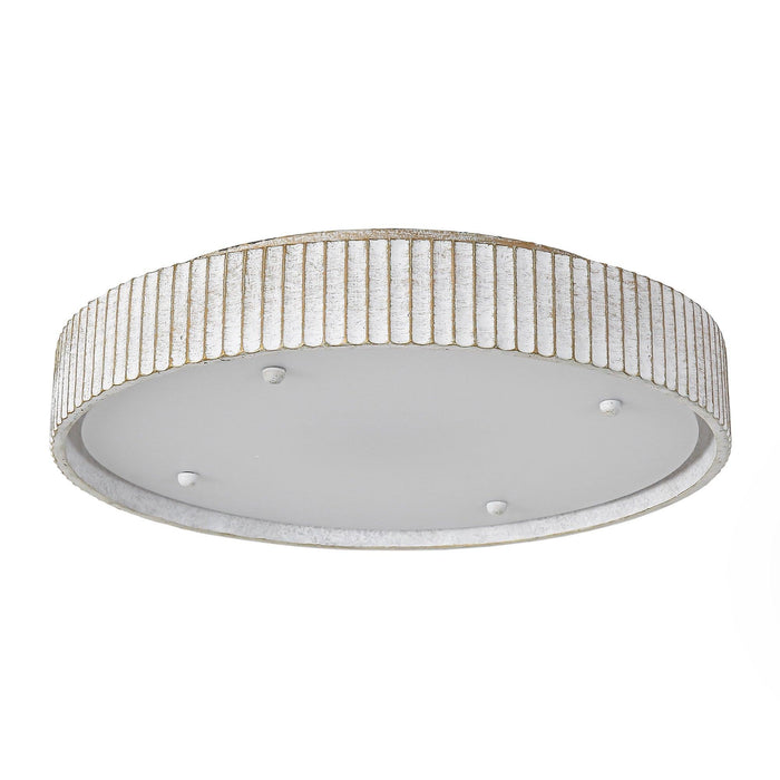 18 Inch White Modern Flush Mount LED Light - Sweatfully