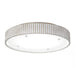 18 Inch White Modern Flush Mount LED Light - Sweatfully
