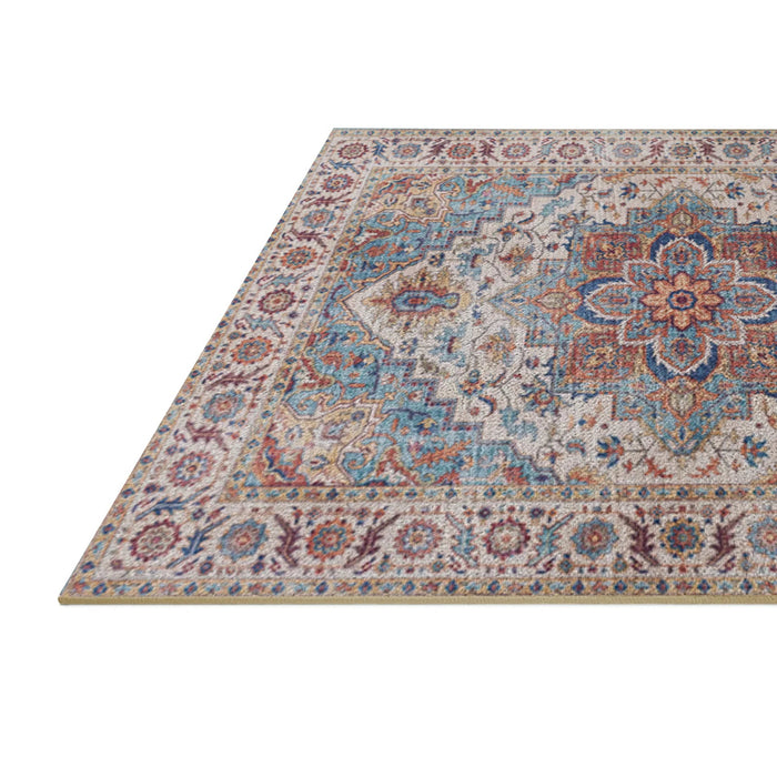 7ft x 5ft Vintage Indoor Non-Slip Washable Large  Area Rugs for Bedroom Living Room - Sweatfully