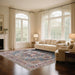 7ft x 5ft Vintage Indoor Non-Slip Washable Large  Area Rugs for Bedroom Living Room - Sweatfully