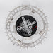 20 Inch Silver Flush Mount Ceiling Fan with Light APP and Remote Control - Sweatfully