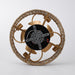 18 Inch Vintage Gold Farmhouse Rattan Flush Mount Ceiling Fan with Light APP and Remote Control - Sweatfully