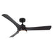 52 Inch Ivy Industrial Downrod Mount LED Ceiling Fan with Remote Control - Sweatfully