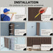 4-Piece Pack Veneer Sound Acoustic Wood Wall Panels - Sweatfully