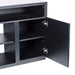 Modern 68 Inch TV Stand Media Console with LED Lights for Living Room - Sweatfully