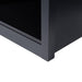 66" Modern LED TV Stand Entertainment Center with Glass Shelves for Living Room - Sweatfully