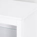66" Modern LED TV Stand Entertainment Center with Glass Shelves for Living Room - Sweatfully
