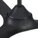 56" Modern DC Motor Downrod Mount Reversible Ceiling Fan with Remote Control - Sweatfully