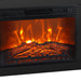 Modern 66" LED TV Stand with 23" Electric Fireplace for Living Room - Sweatfully