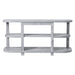 Decorative Modern 48" TV Stand with 18" Insert Electric Fireplace - Sweatfully