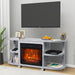 Decorative Modern 48" TV Stand with 18" Insert Electric Fireplace - Sweatfully