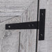 18" Solid Wood Farmhouse Nightstand for Bedroom in Brown or Grey or White - Sweatfully
