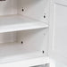 18" Solid Wood Farmhouse Nightstand for Bedroom in Brown or Grey or White - Sweatfully