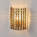 1-Light Modern Wooden Beads Wall Sconce Lighting - Sweatfully