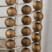 1-Light Modern Wooden Beads Wall Sconce Lighting - Sweatfully