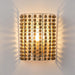 1-Light Modern Wooden Beads Wall Sconce Lighting - Sweatfully