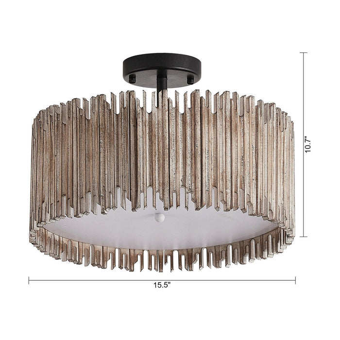 3-Light Farmhouse LED Ceiling Lighting - Sweatfully