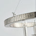 4-Light Iron Modern Island Pendant Lighting with Acrylic Lens - Sweatfully