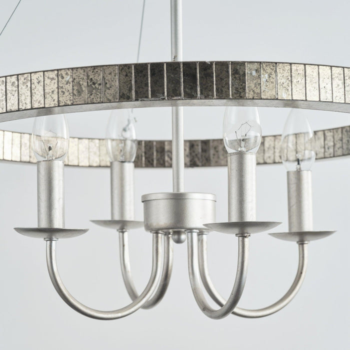 4-Light Iron Modern Island Pendant Lighting with Acrylic Lens - Sweatfully