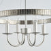 4-Light Iron Modern Island Pendant Lighting with Acrylic Lens - Sweatfully