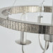 4-Light Iron Modern Island Pendant Lighting with Acrylic Lens - Sweatfully