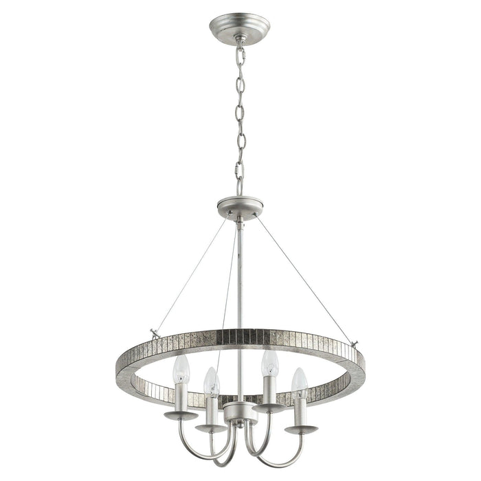 4-Light Iron Modern Island Pendant Lighting with Acrylic Lens - Sweatfully