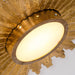 Golden Sunburst Flush Mount LED Lighting - Sweatfully