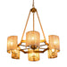 6-Light Farmhouse Bedroom Island Pendant Lighting - Sweatfully