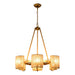 6-Light Farmhouse Bedroom Island Pendant Lighting - Sweatfully